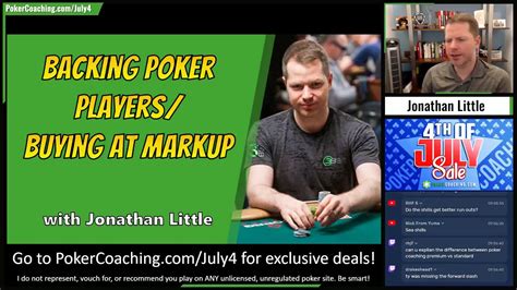 backing poker players.